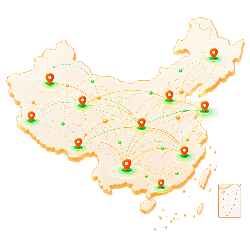 网络分布图
